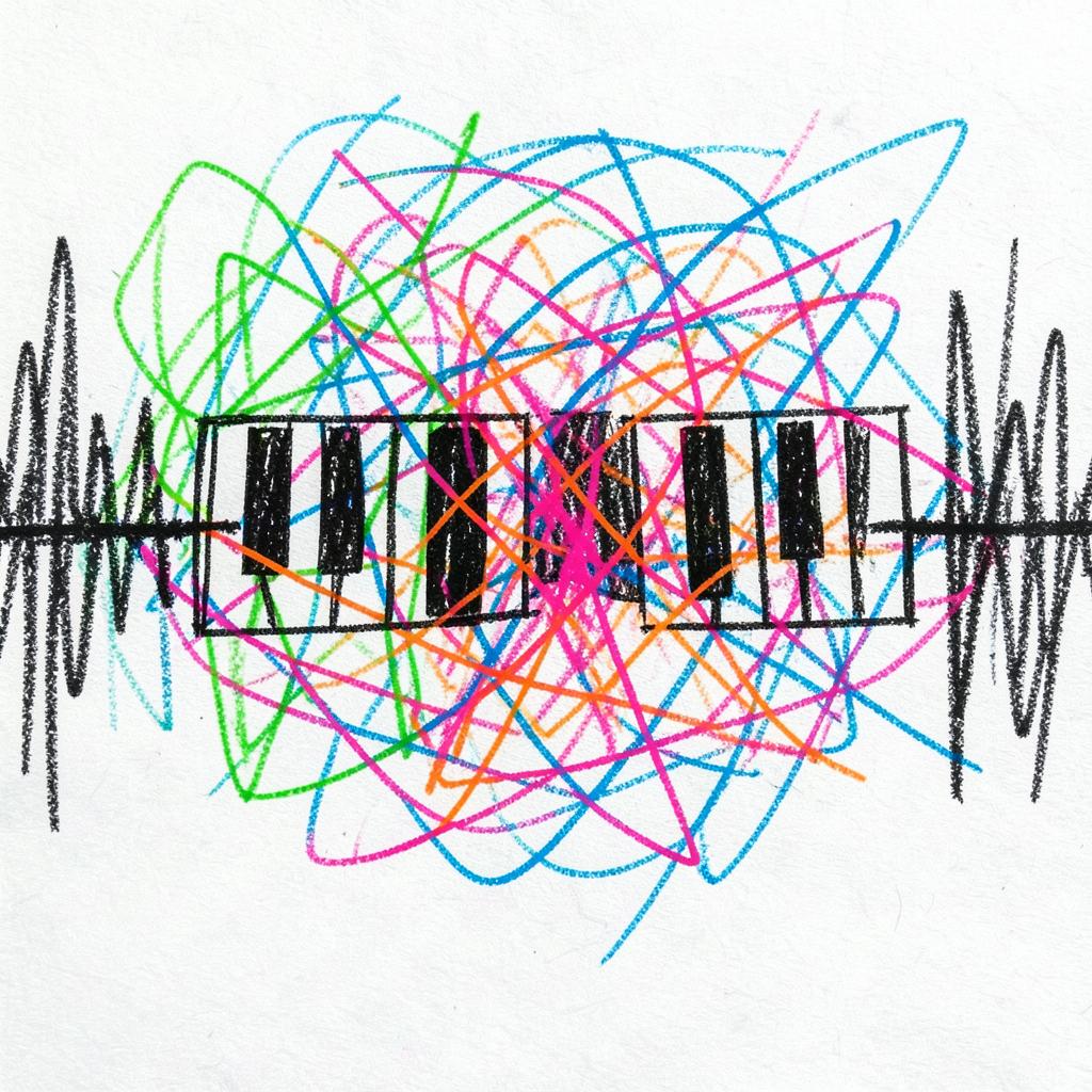 Glitch Arp Drone artwork