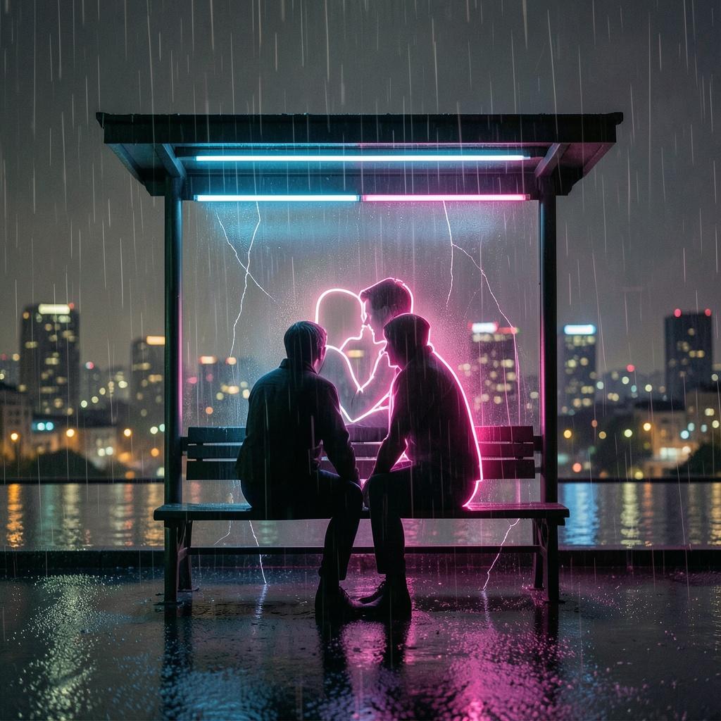 United in the Rain artwork