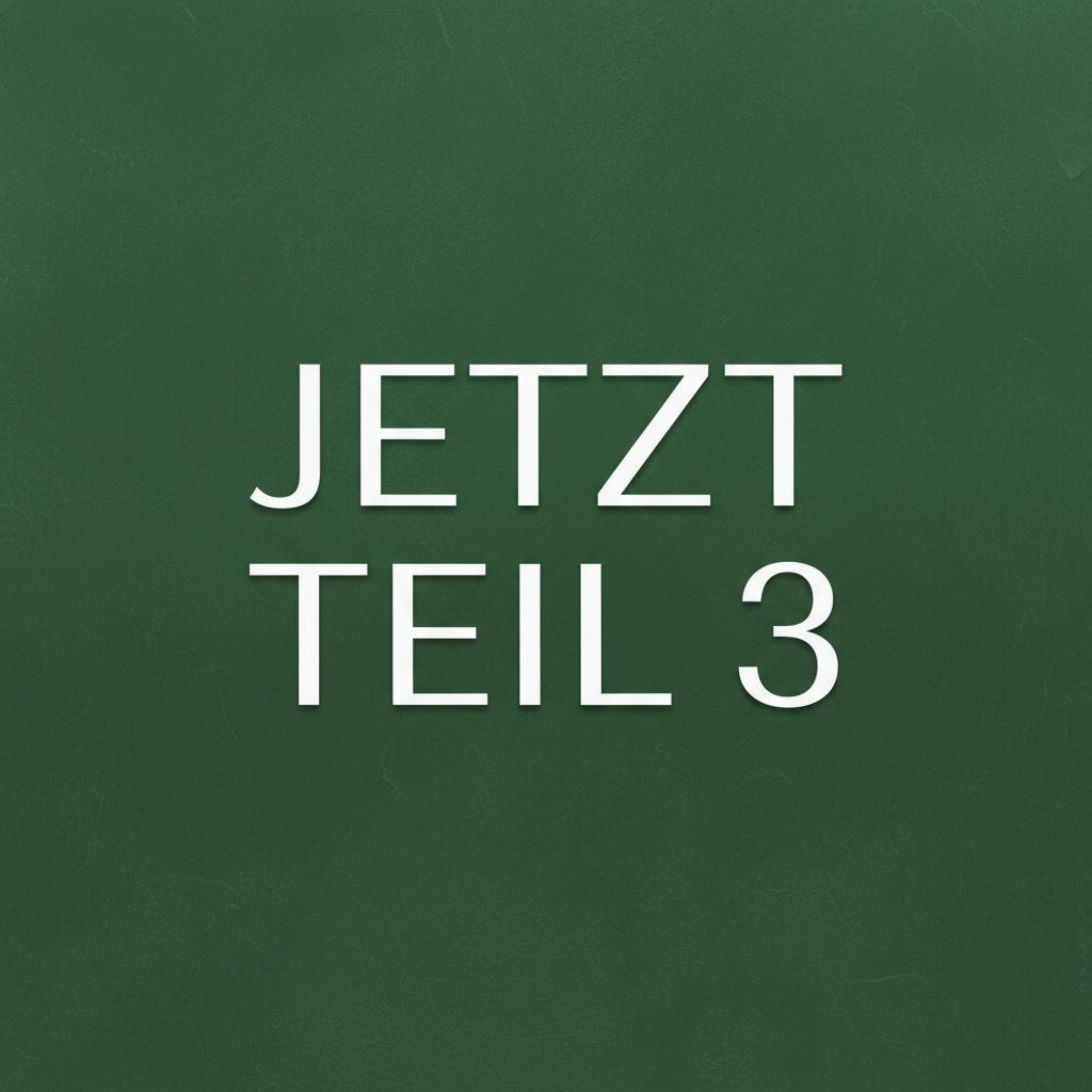 Teil 3: Die verlorenen Milliarden und der Weckruf zur Tat artwork