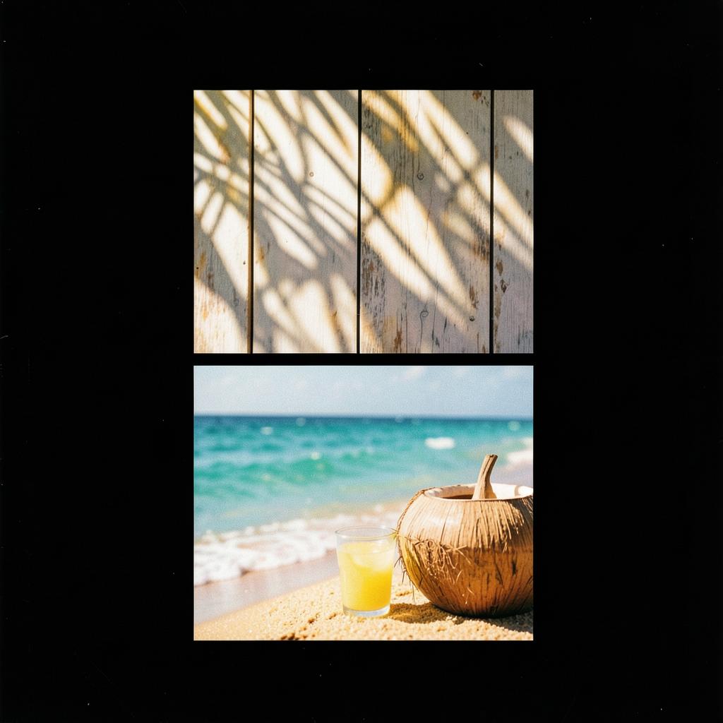Barefoot on the Beach artwork