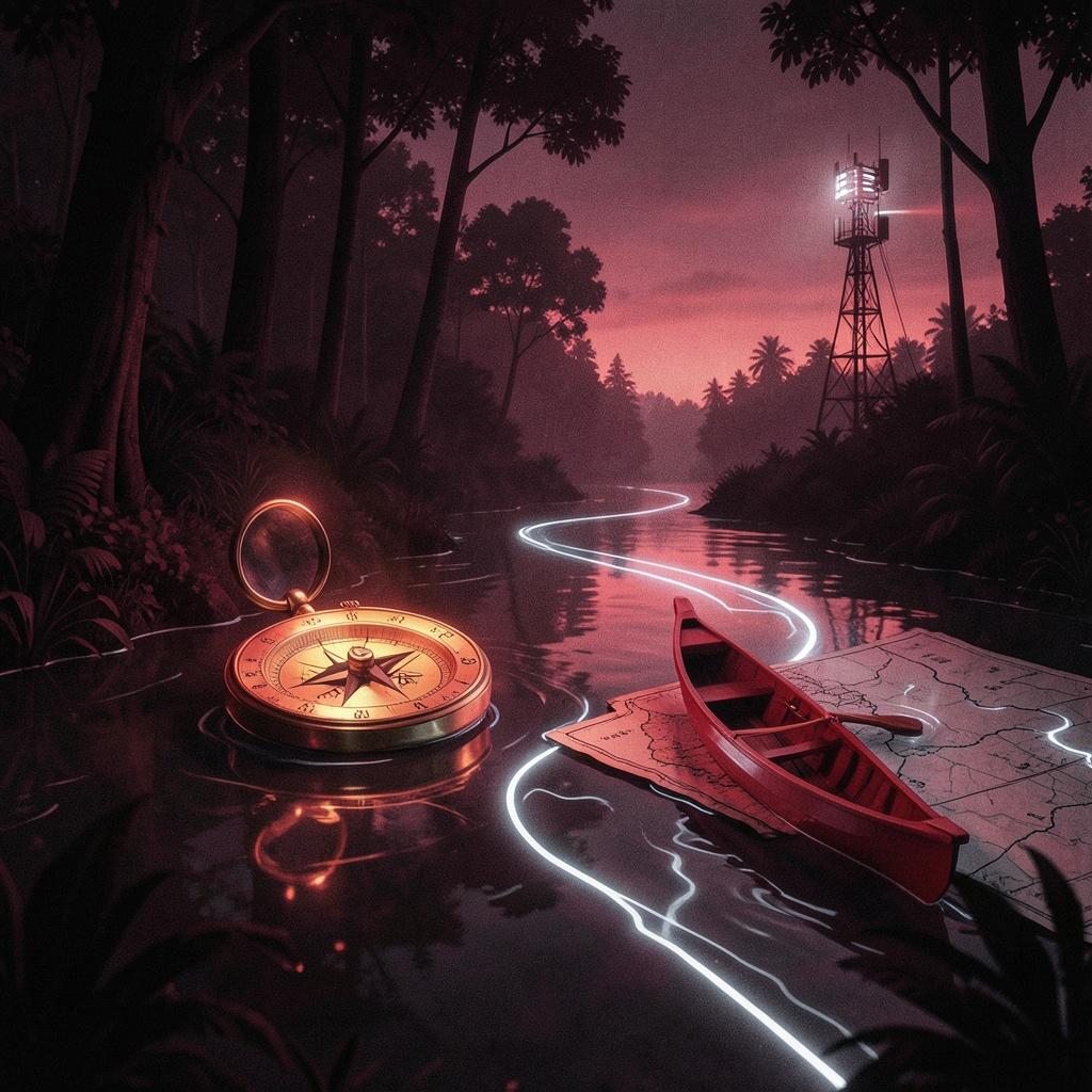 14. Amazon, Do Not Swallow the Compass artwork