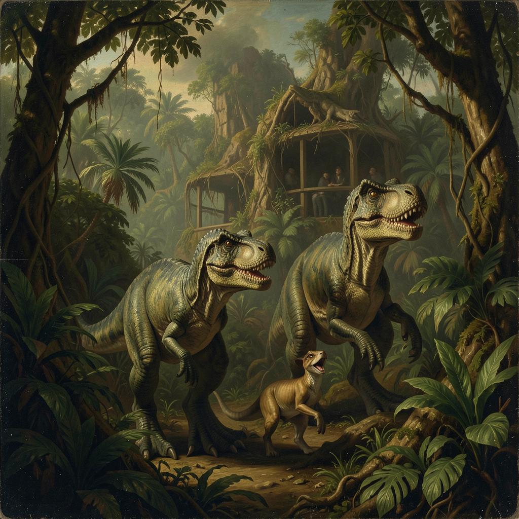 Les Dinosaures artwork