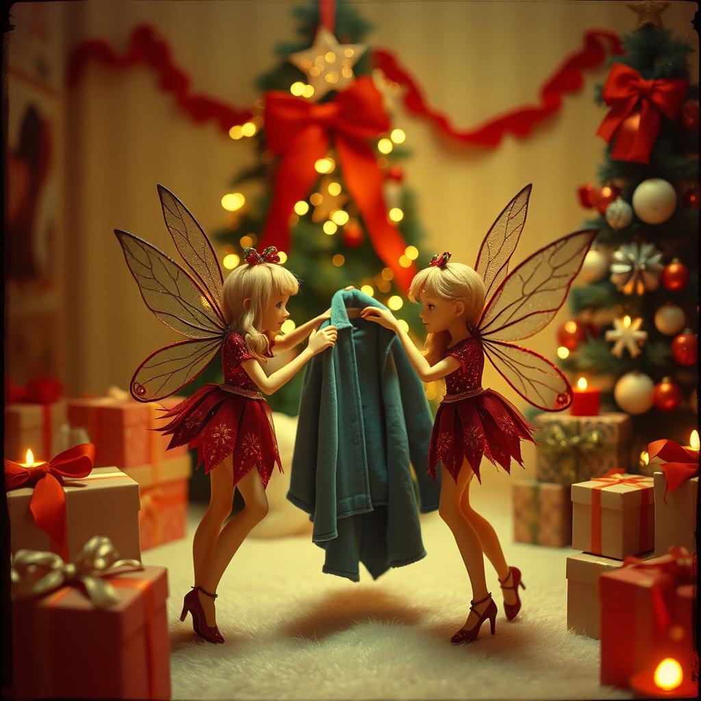 The Fairy Twins' Christmas Clash artwork