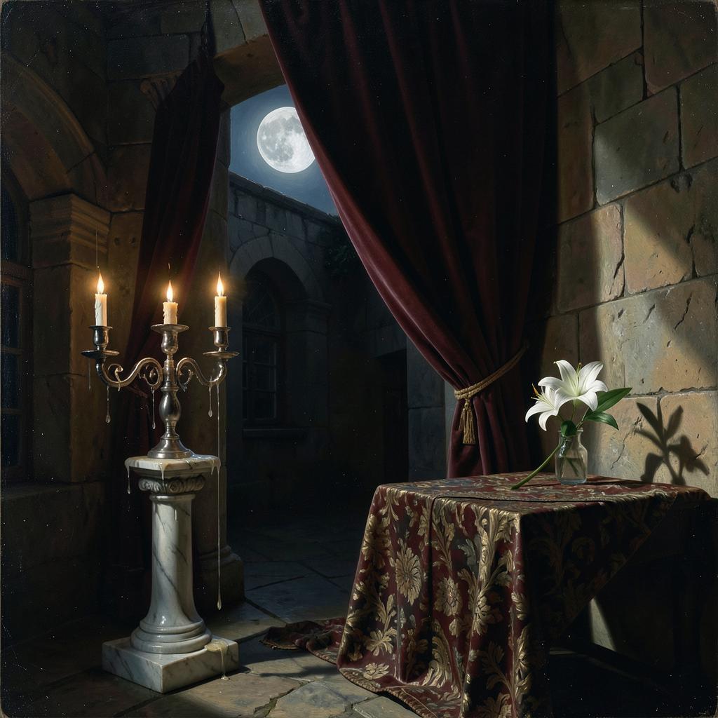 Moonlit Hollow（Night） artwork