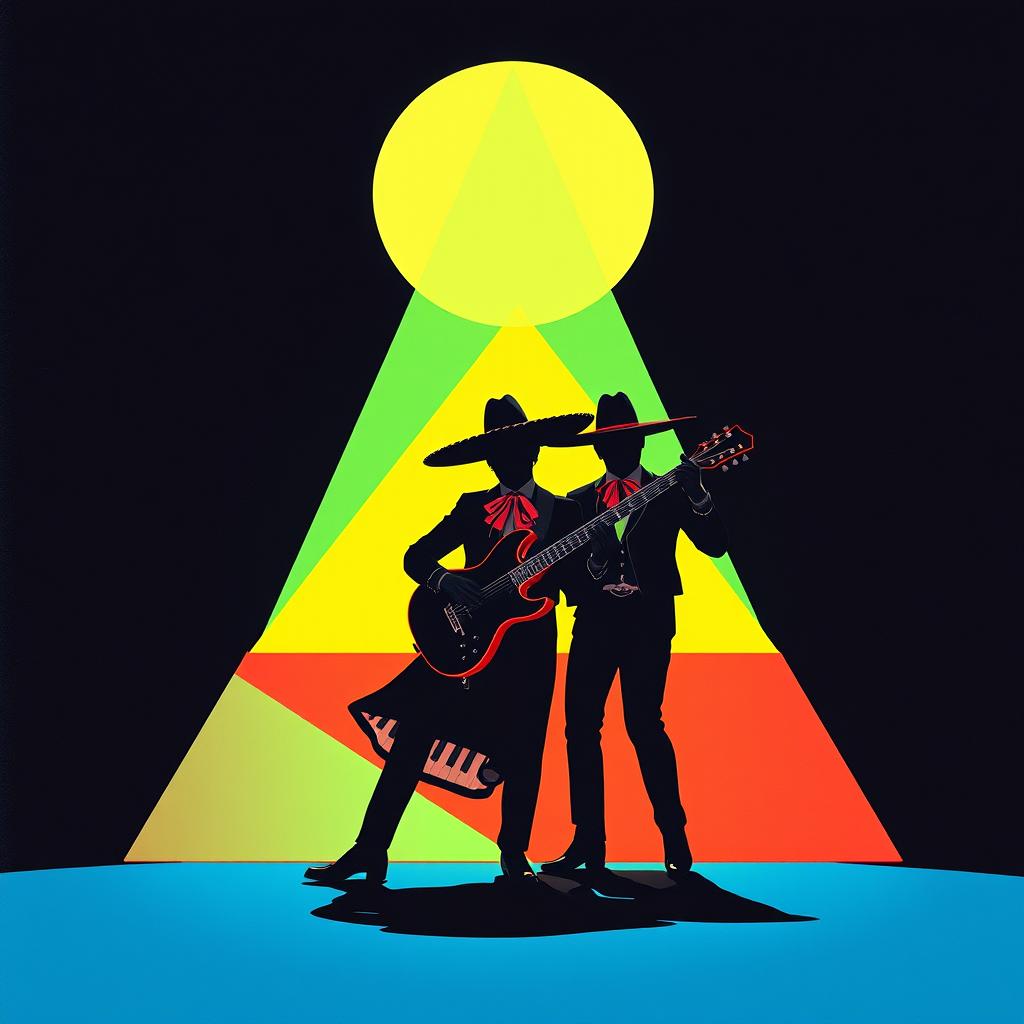 Mariachi bass Norteño trap artwork
