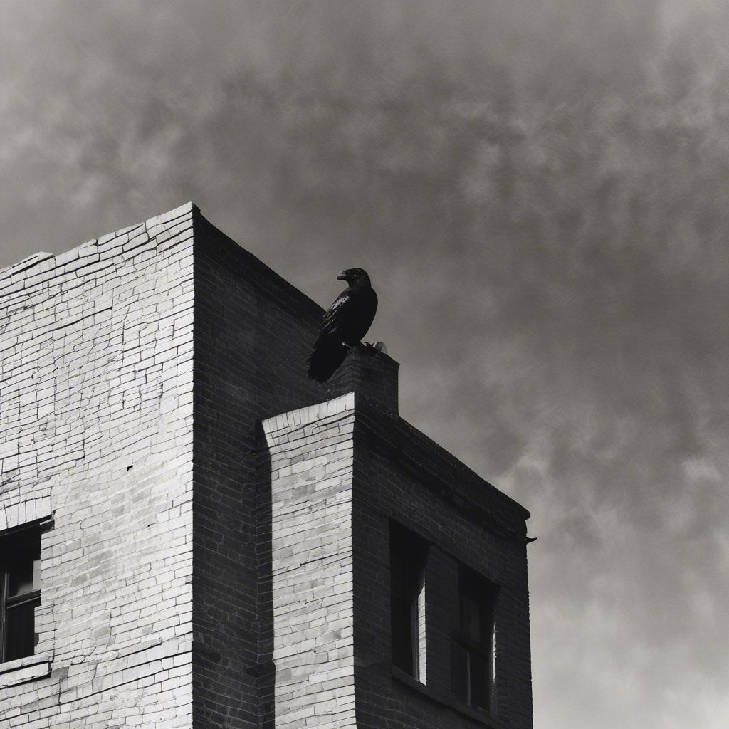 The crow takes flight 2 artwork