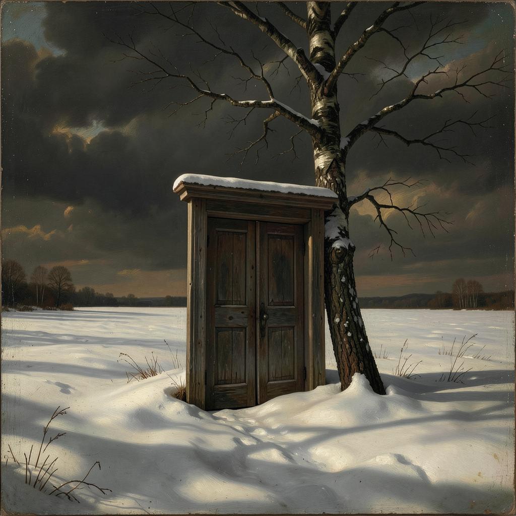 Мать-Природа в снегу artwork