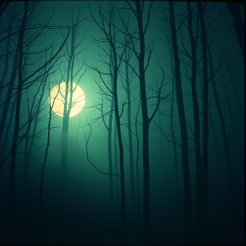 Sunday night in the deep forest artwork