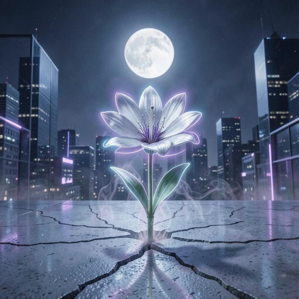 Night Bloom (Petals in the Static) artwork