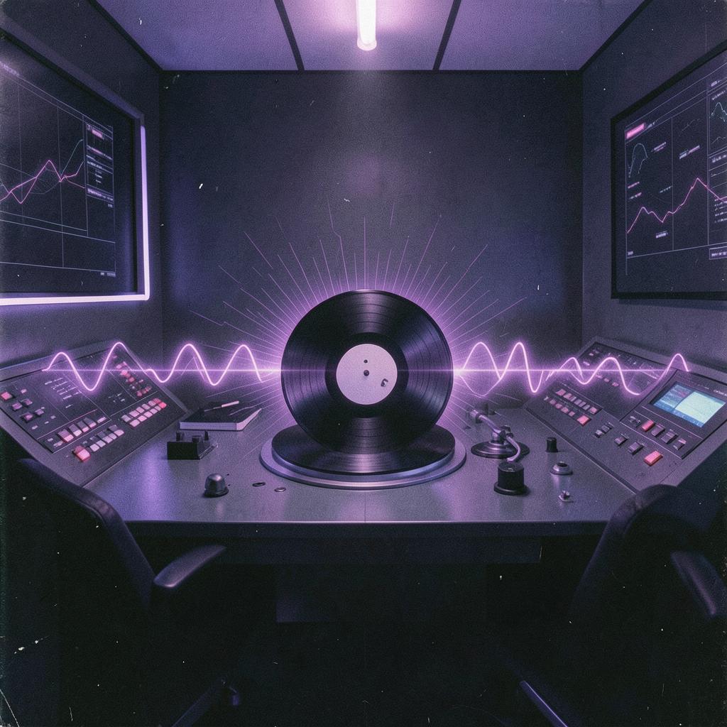 Seamless Dark Minimal R&B DJ Set Bildmaterial