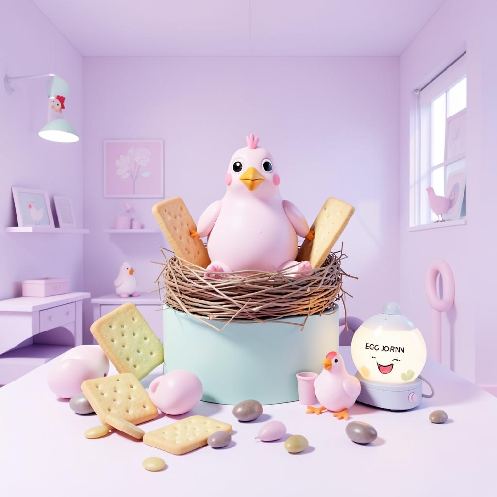 “De l’œuf au… même œuf (cot cot)” artwork