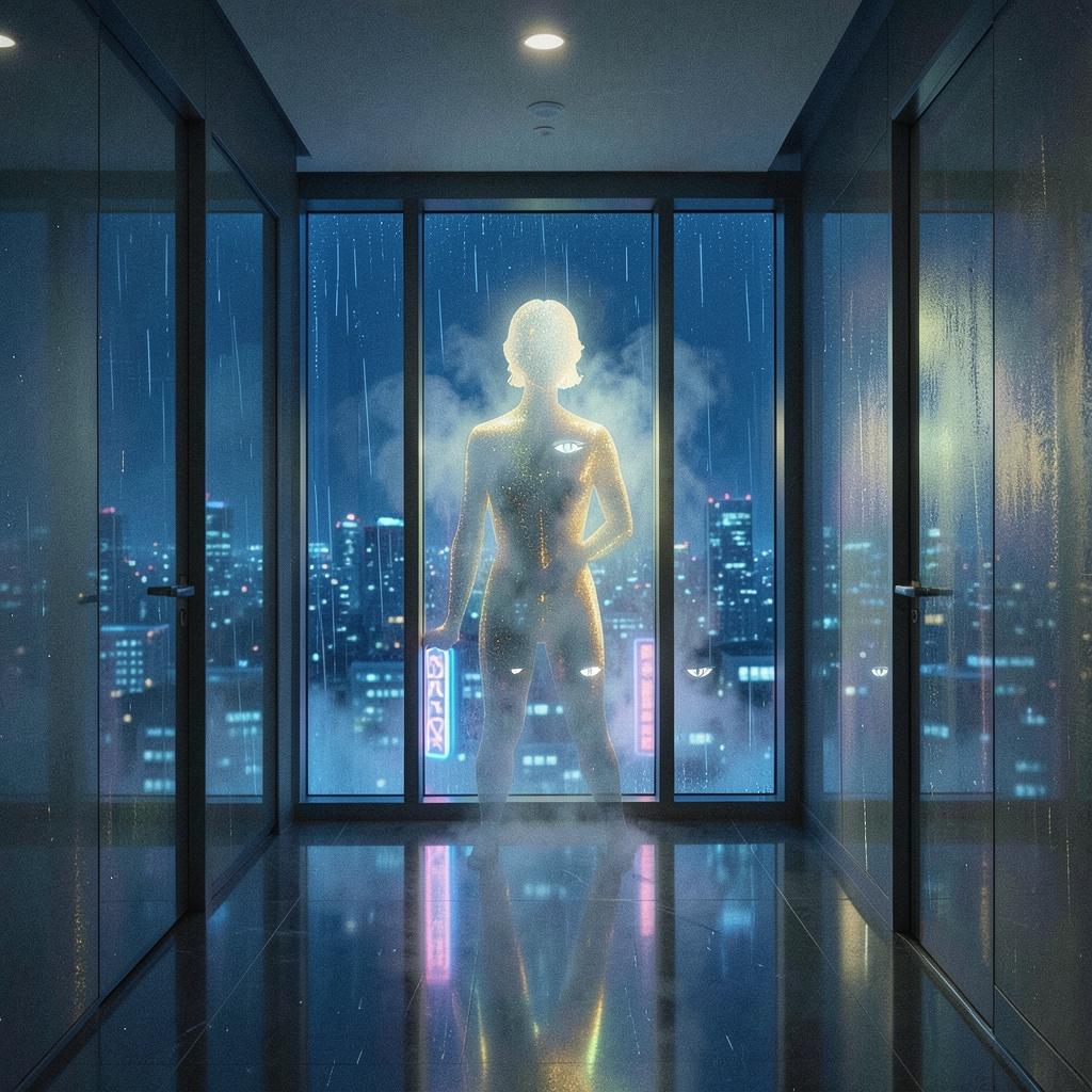 Mirror in the Smoke-A artwork