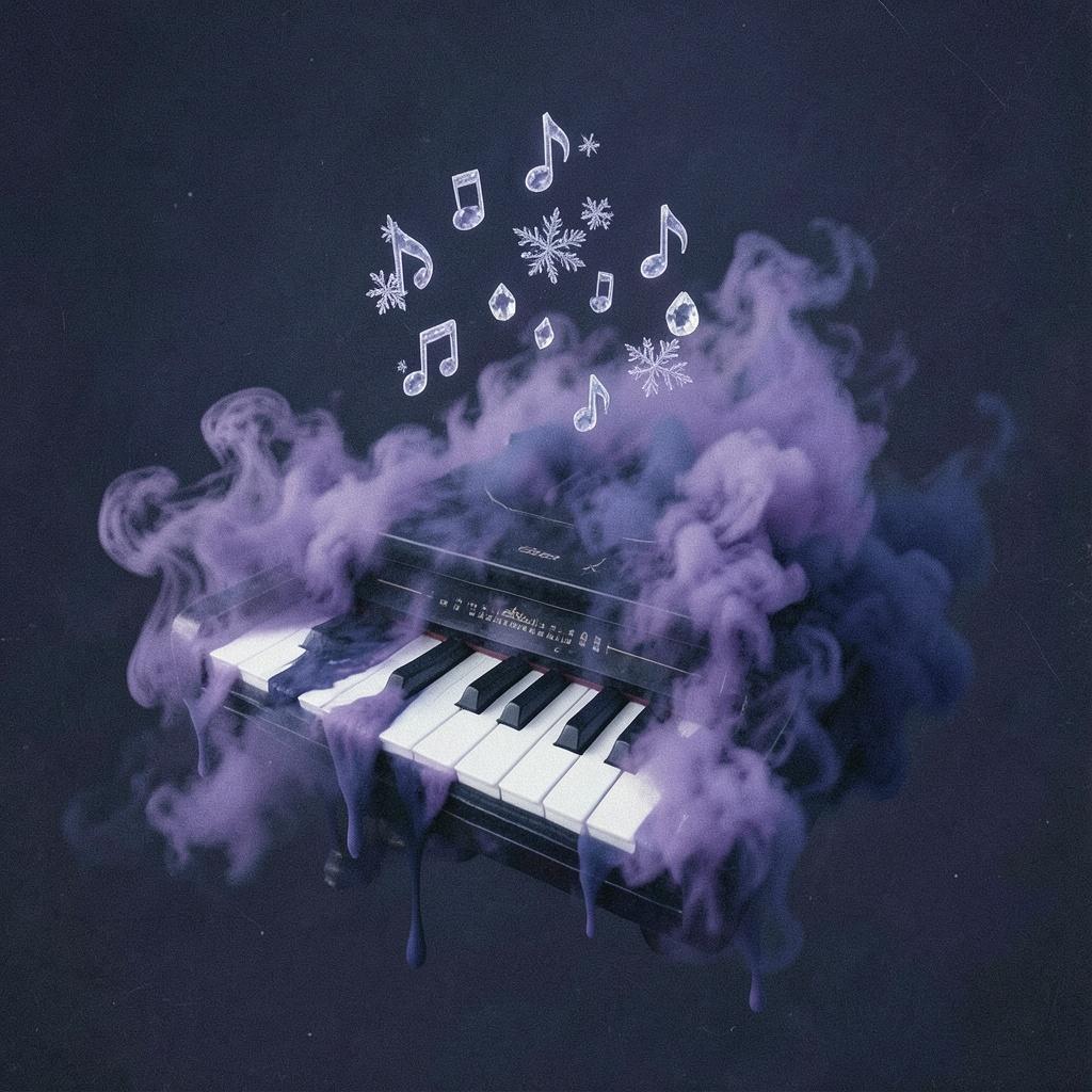 DARK RED (waltz piano instrumental 5) artwork