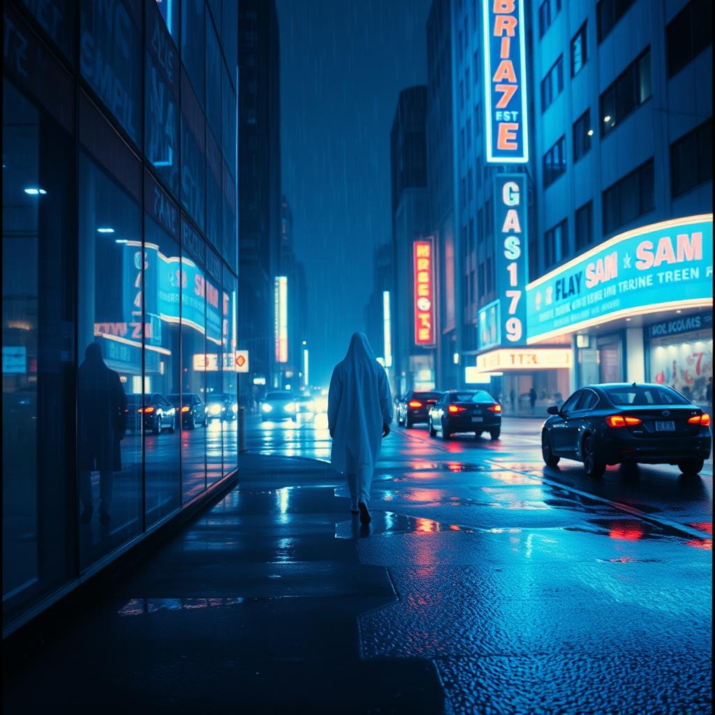 Synthesized Blue Heat artwork