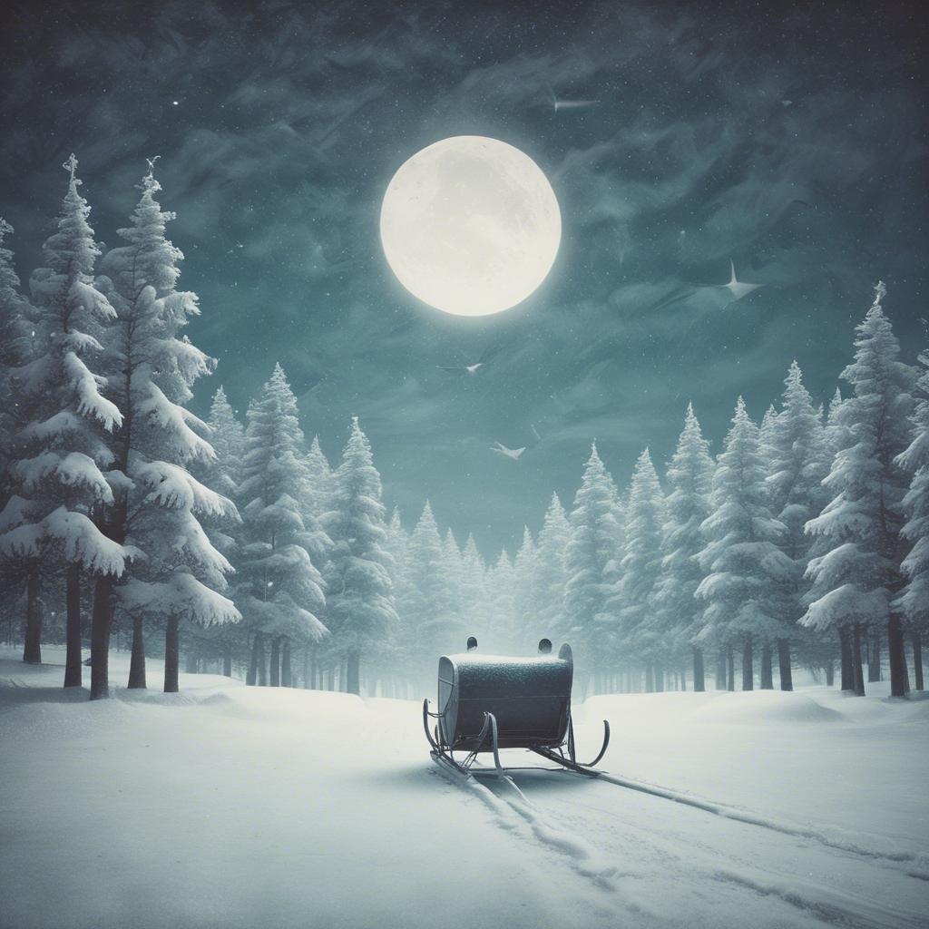 Sleigh ride together Baby artwork