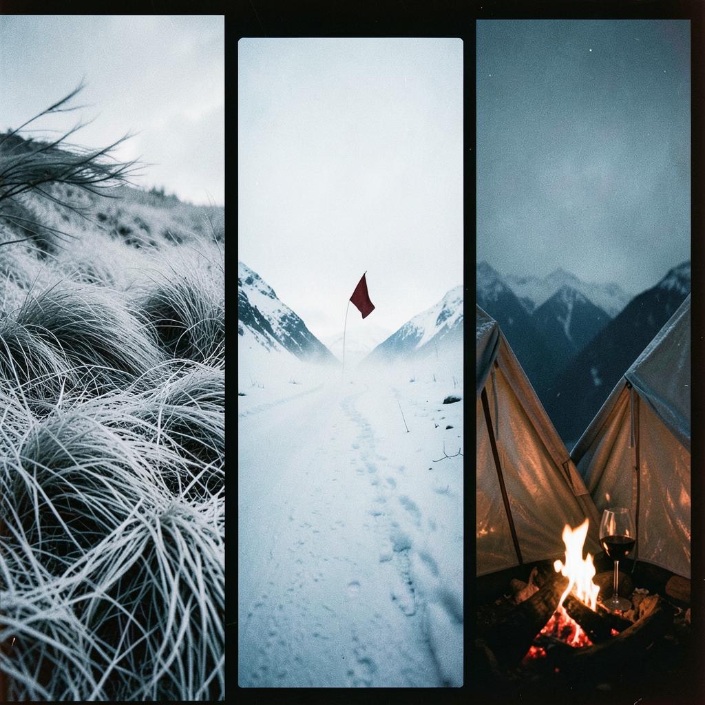 Snow on the Mountain Road · artwork