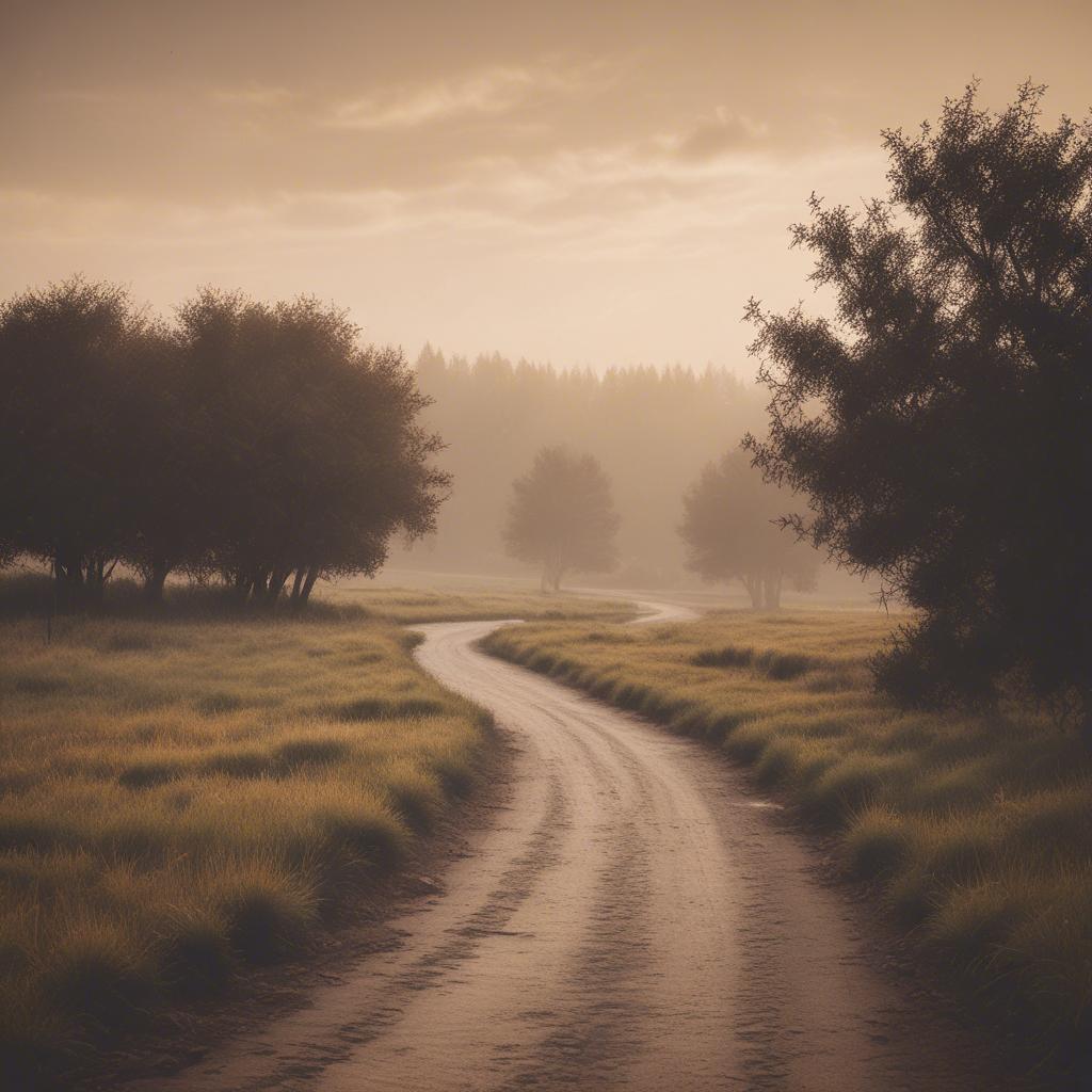 Image for We're all alone, where all alone, we never know where walking on our old friend dirt road, hello, ou