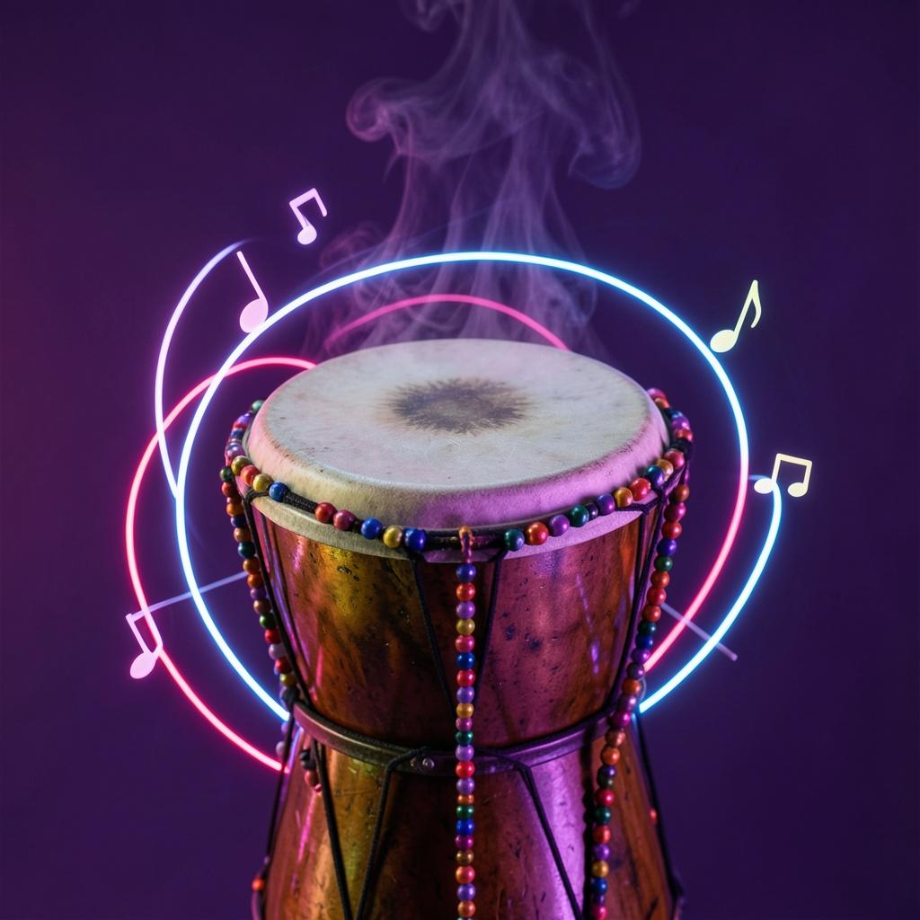 Pandeiro trainning artwork