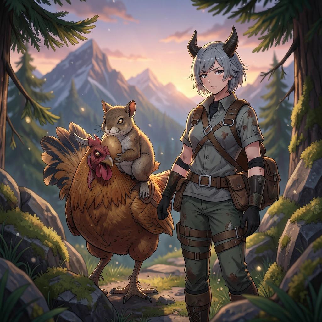 Potato Pika #Feat Undead Chickens artwork