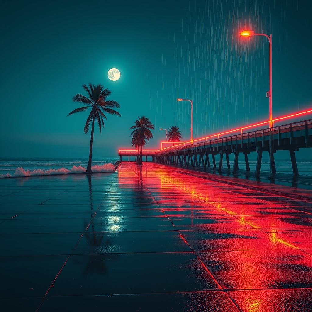 Synthwave and SonSet 