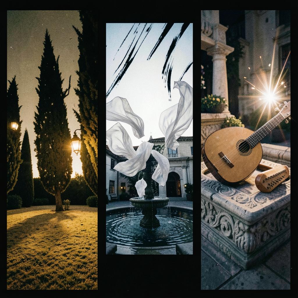 SHADRAWAN — Dance of the Cypress Trees  ( Ancient Persian ) ( V1 ) artwork