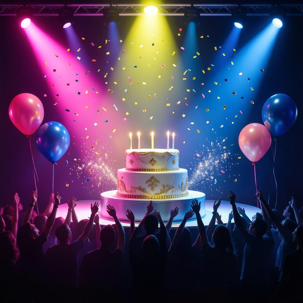 Trump Birthday Party artwork