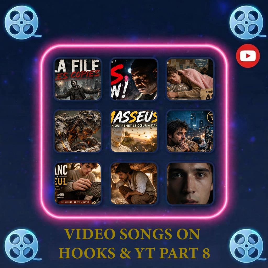 VIDEO SONGS ON HOOKS & YT PART 8