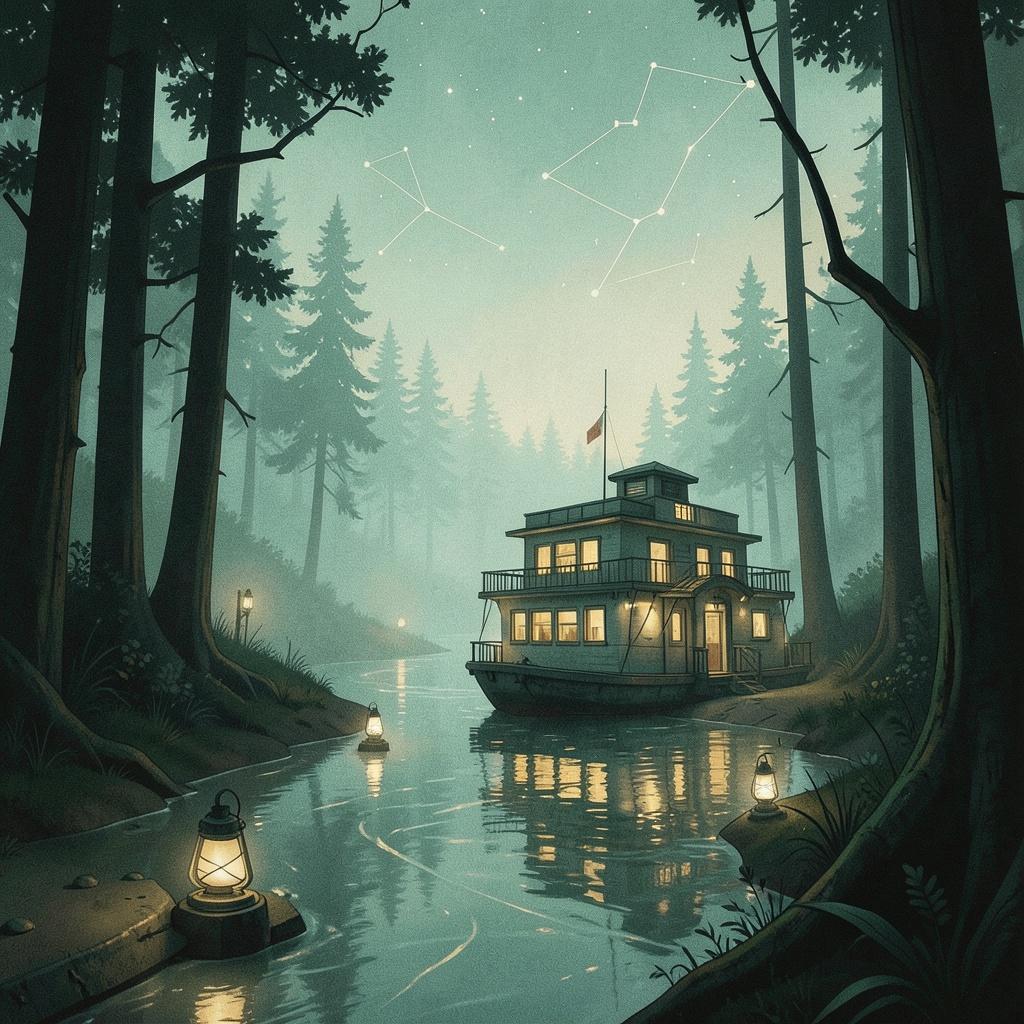 The River That Asked Why artwork
