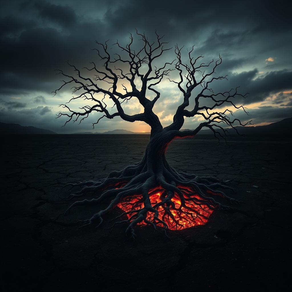 Hollow Branches - Splitting Toward Light artwork