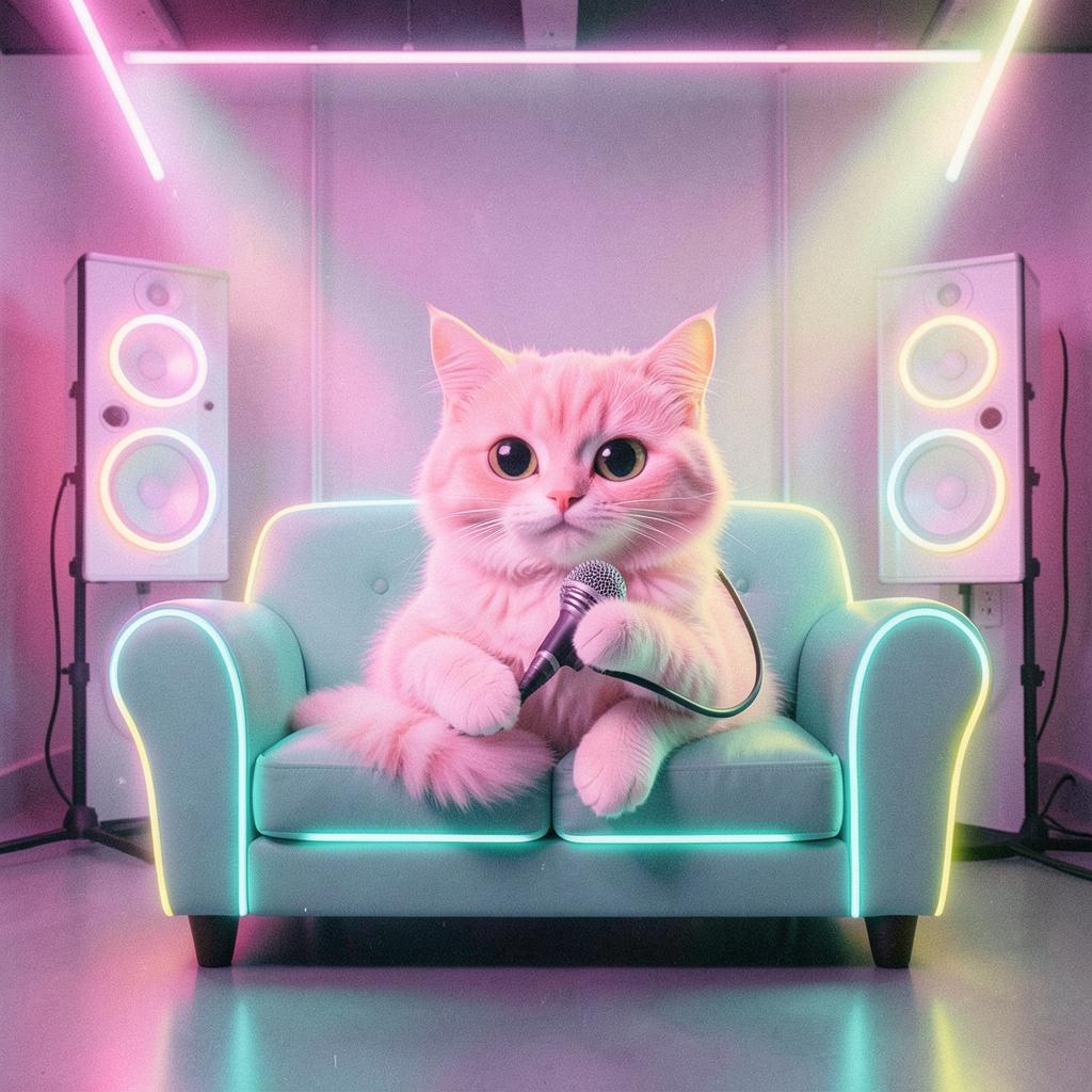 Cute Little Kitty Trap Boy artwork