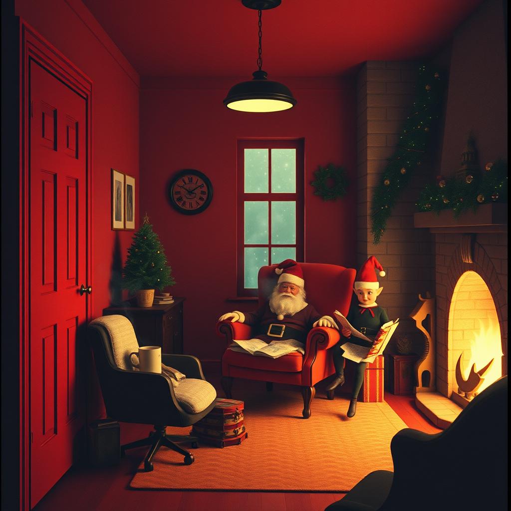 Santa’s Christmas Sick Day (1) artwork