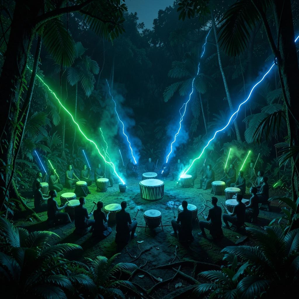 Distant Bongo Taiko artwork