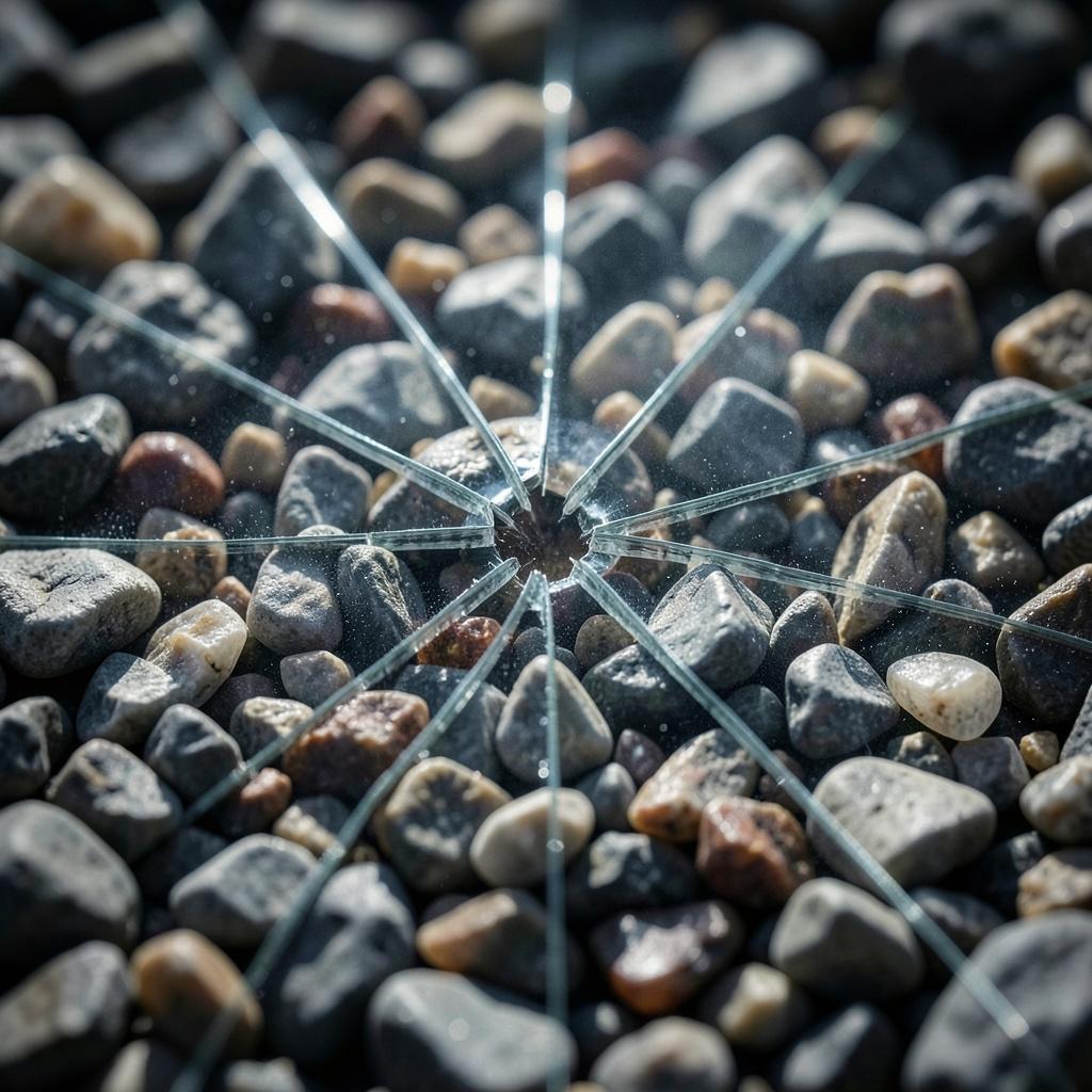 Gravel Under Glass artwork