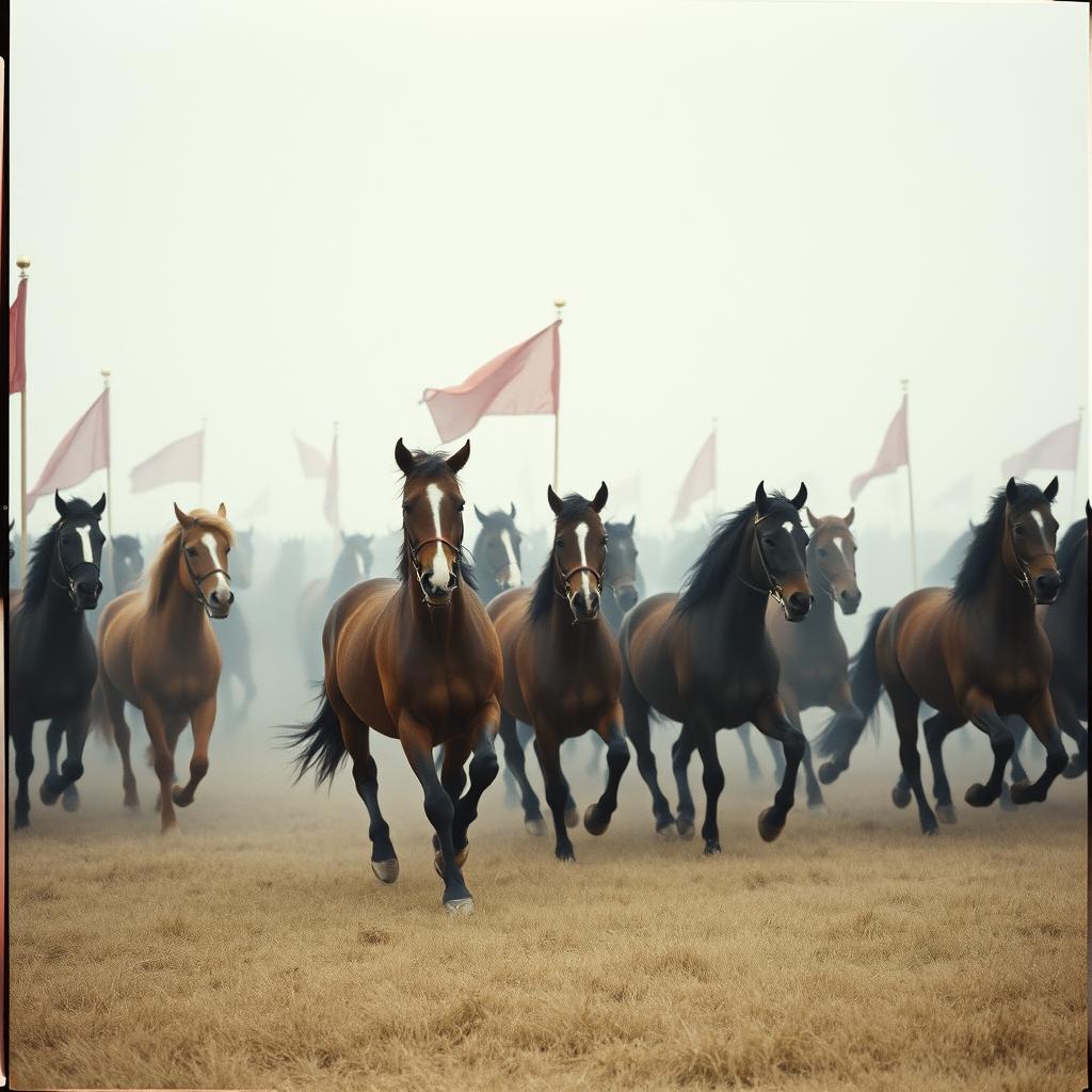 One Thousand Horsemen artwork
