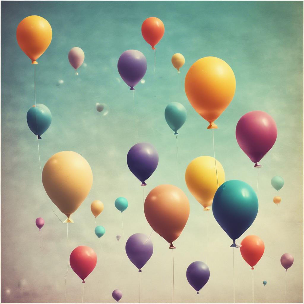 balloon party artwork