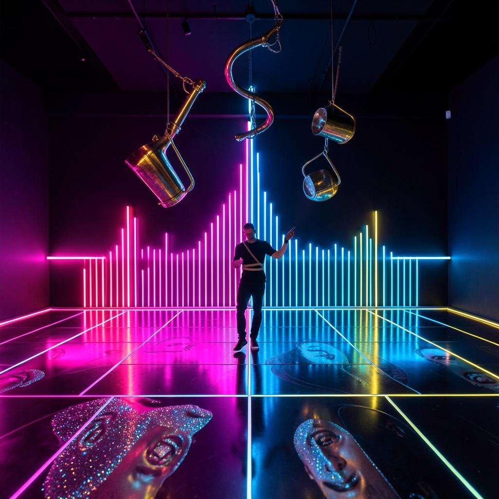Pride Afterparty Cybergoth Dance Party Under A Bridge Remix artwork