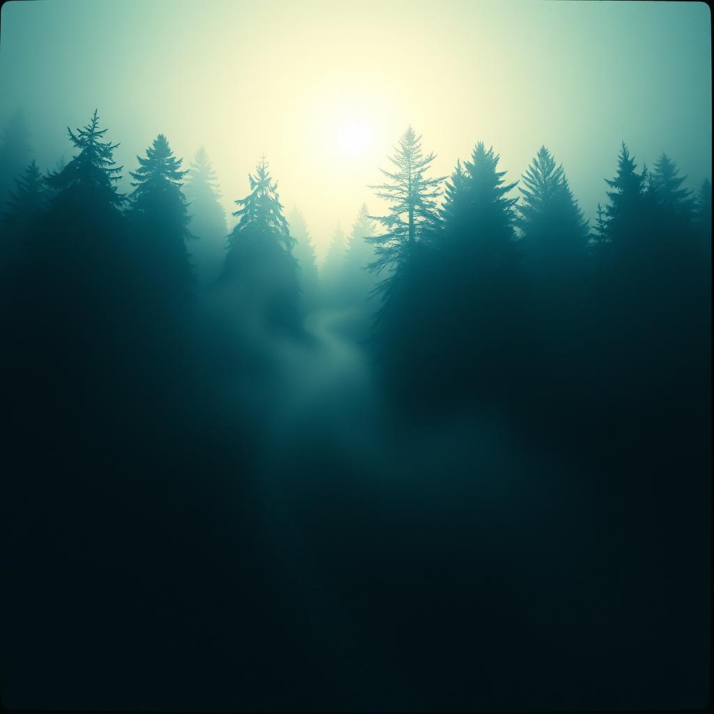 Sunday night in the deep forest artwork