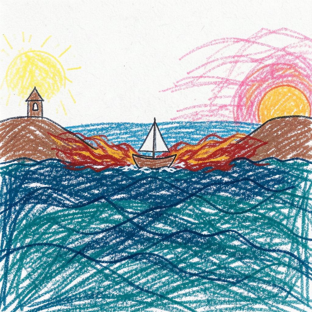 two different shores of the sea — v1