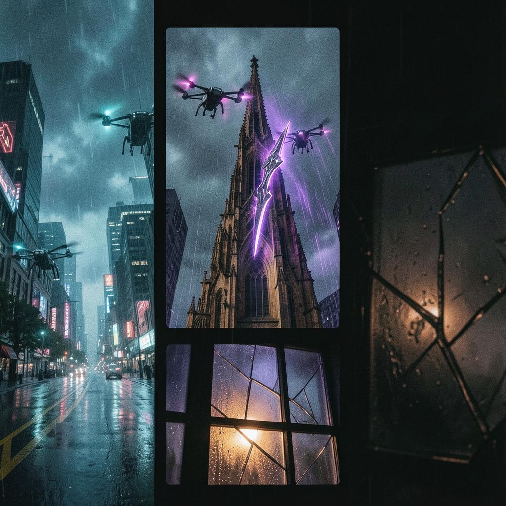 LAWS OF THE ROSE — Cybernetic Gospel Blade artwork