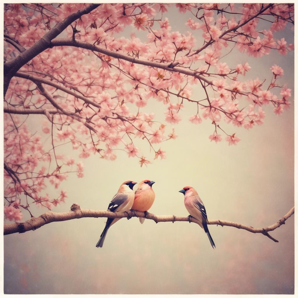 文鳥たちの日常