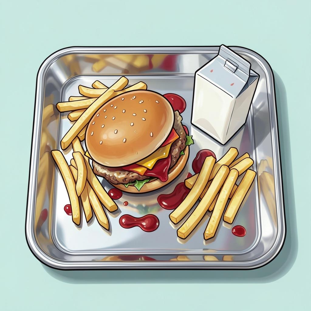 White Smile, Extra Fries artwork