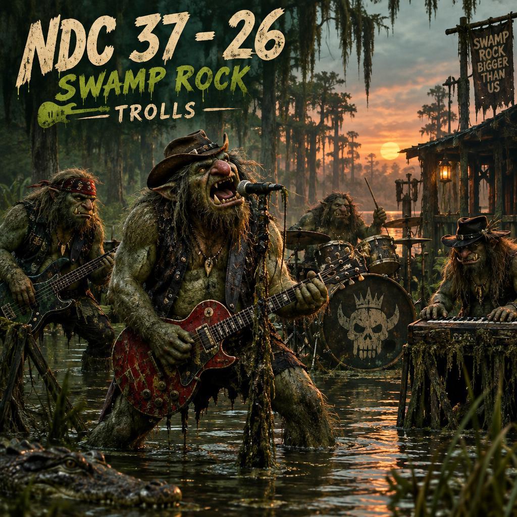 NDC 37 - 26 Swamp Rock + Trolls