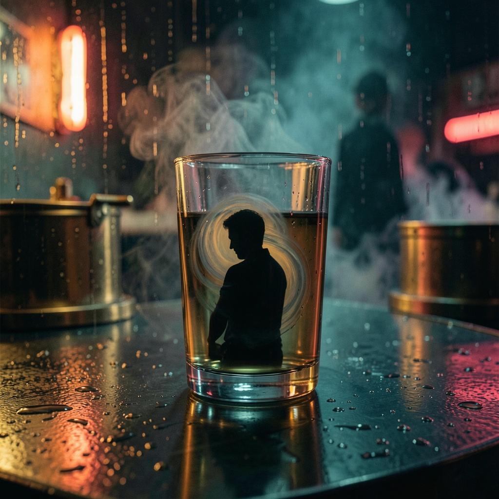 Shadow in My Glass artwork