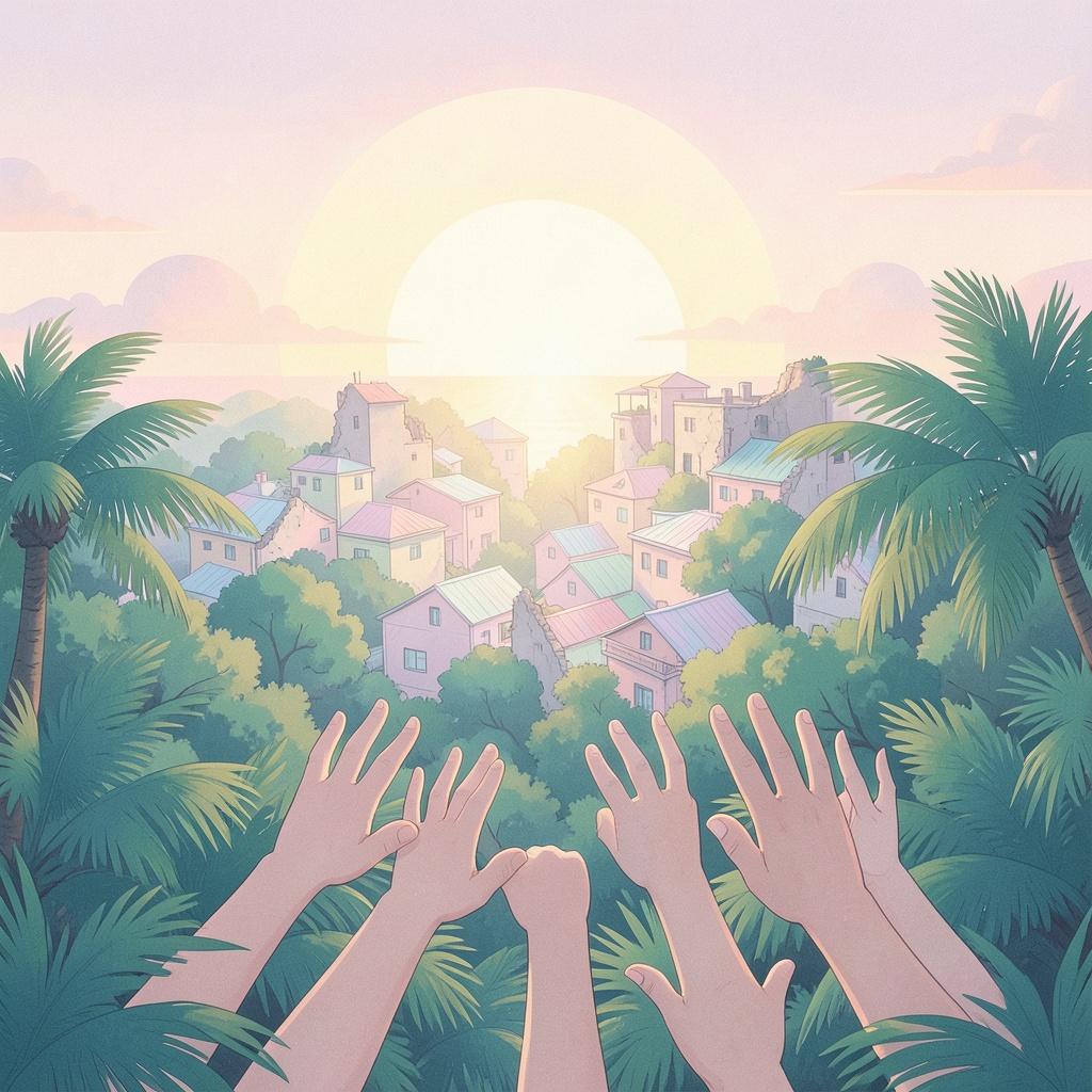 Ayiti tèt ansanm artwork