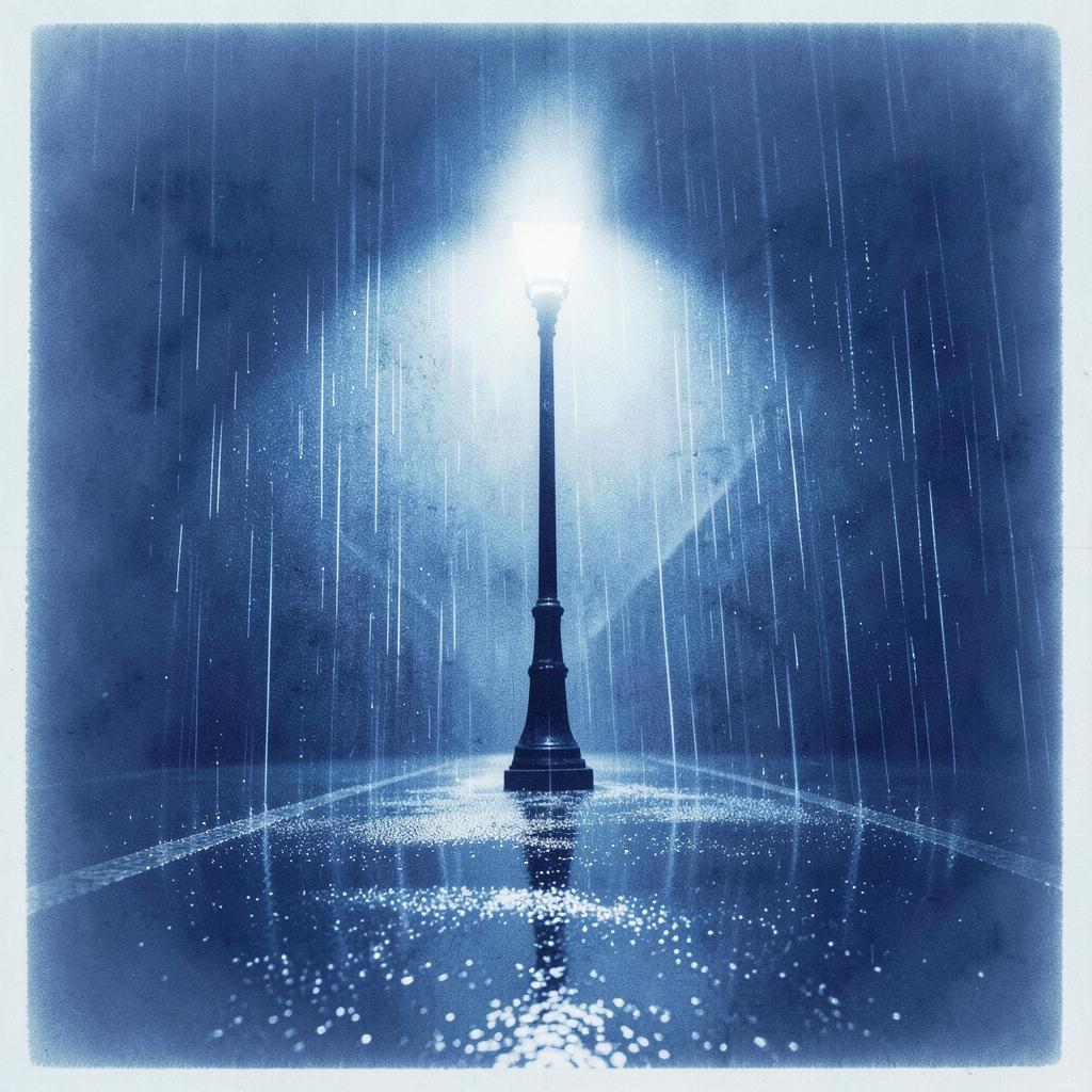 A City Beneath the Methane Rain artwork