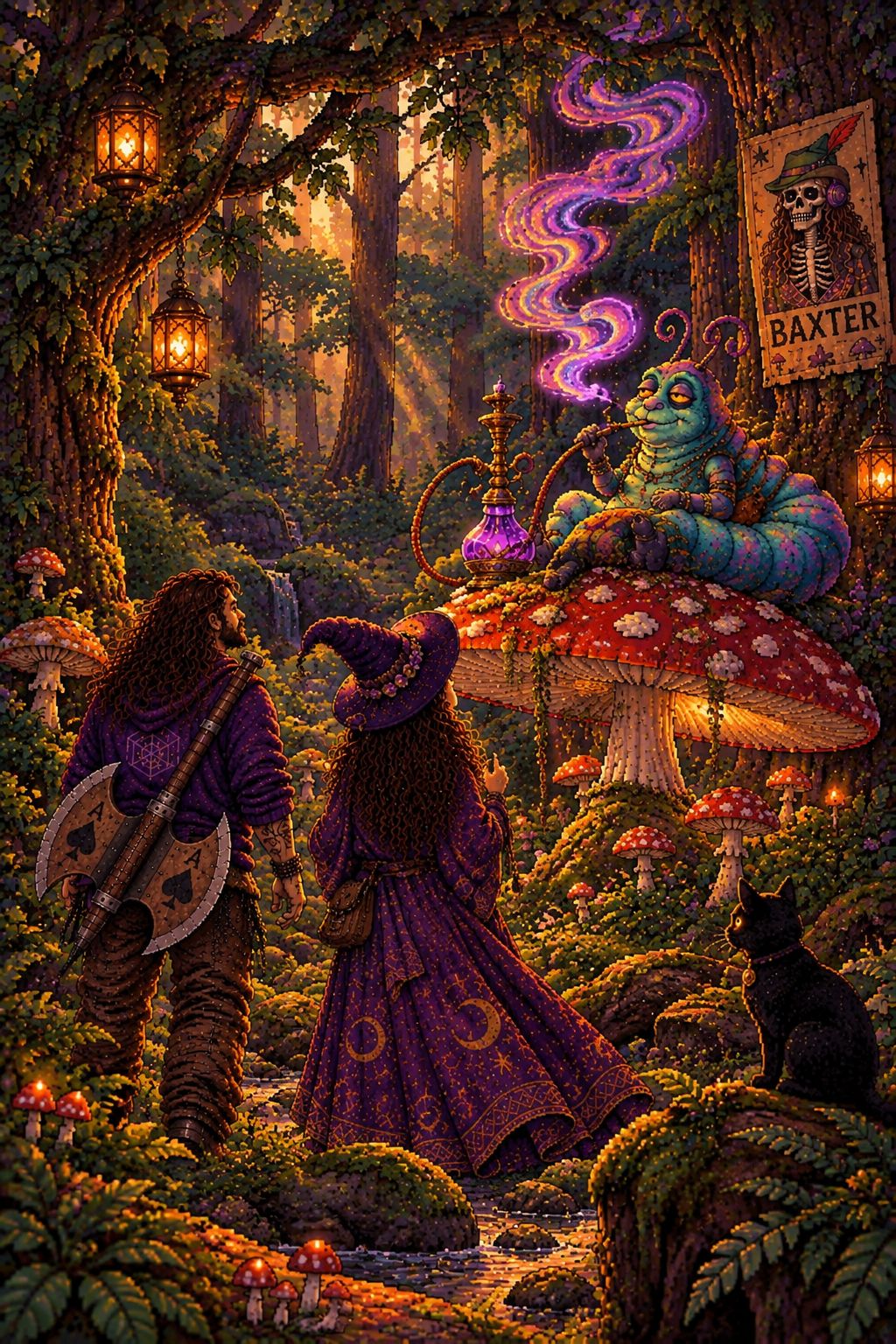Stuck Down The Rabbit Hole: The Caterpillar artwork