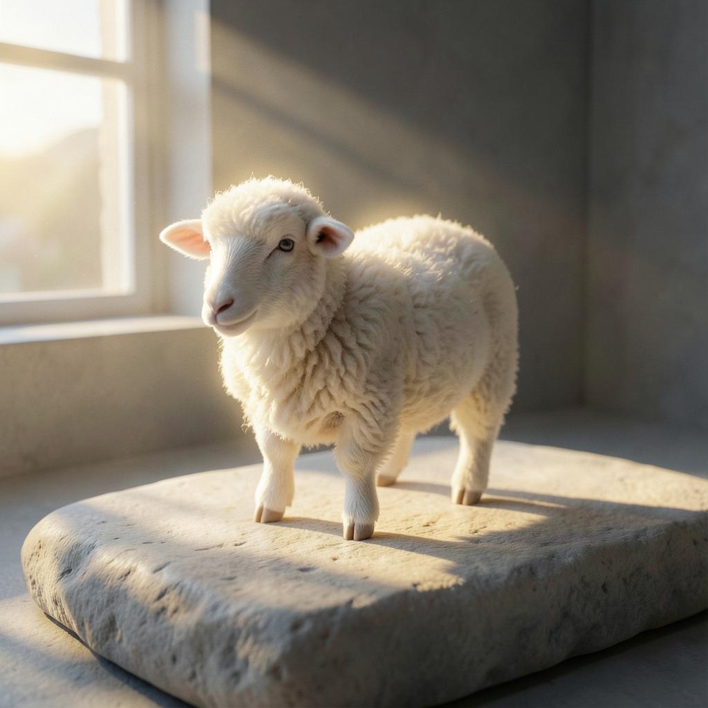 The Little Sheep's Savior artwork