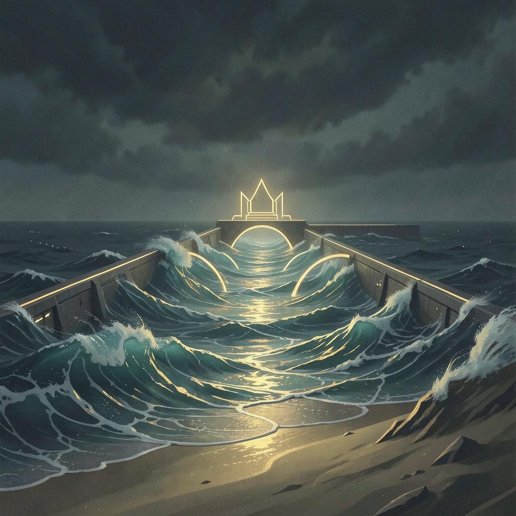 When the Sea Became a Road artwork