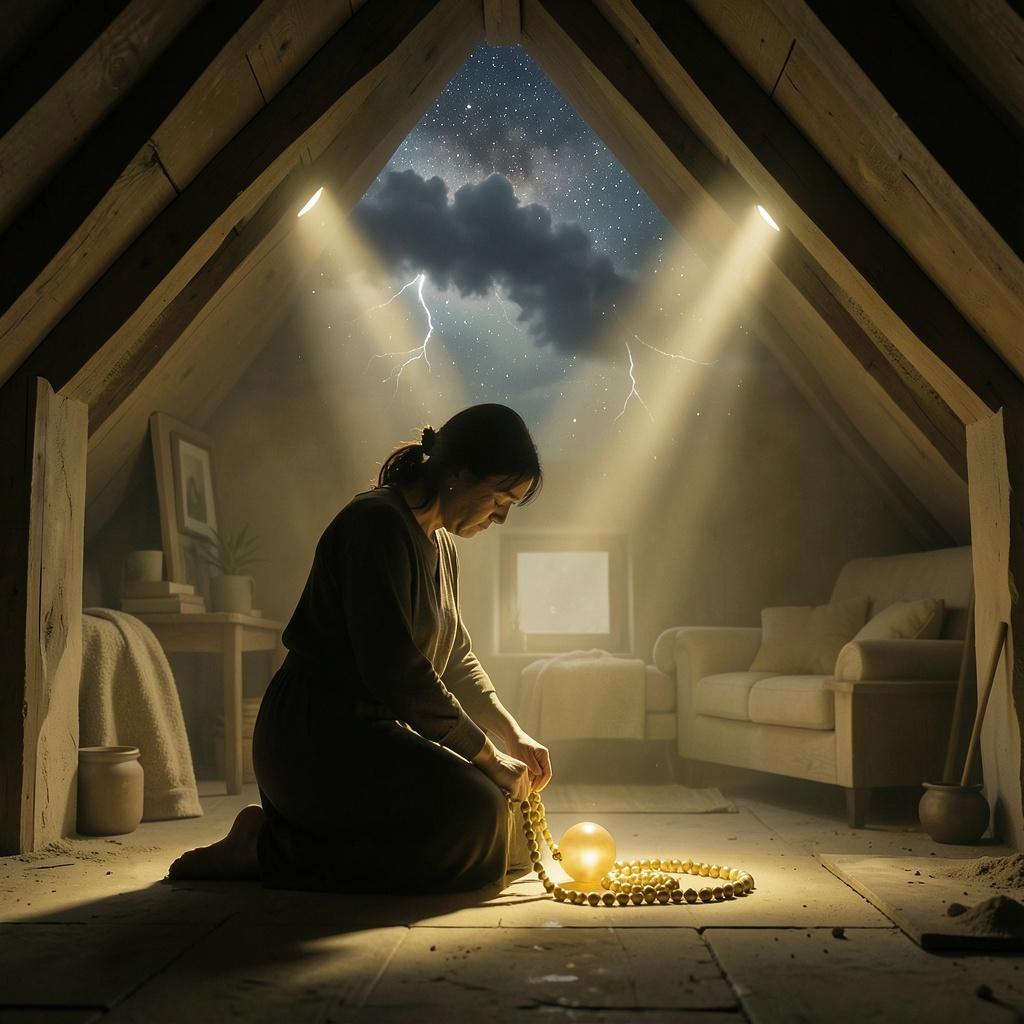 rosary beads artwork