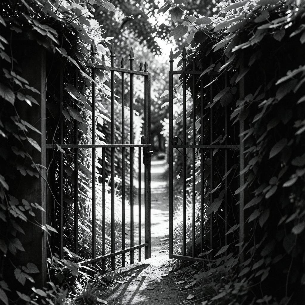 L'uomo del giardino II artwork